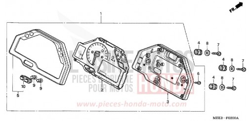 COMPTEUR CBR600RR3 de 2003